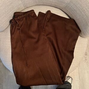 Banana Republic Chocolate Wide-Leg Pants